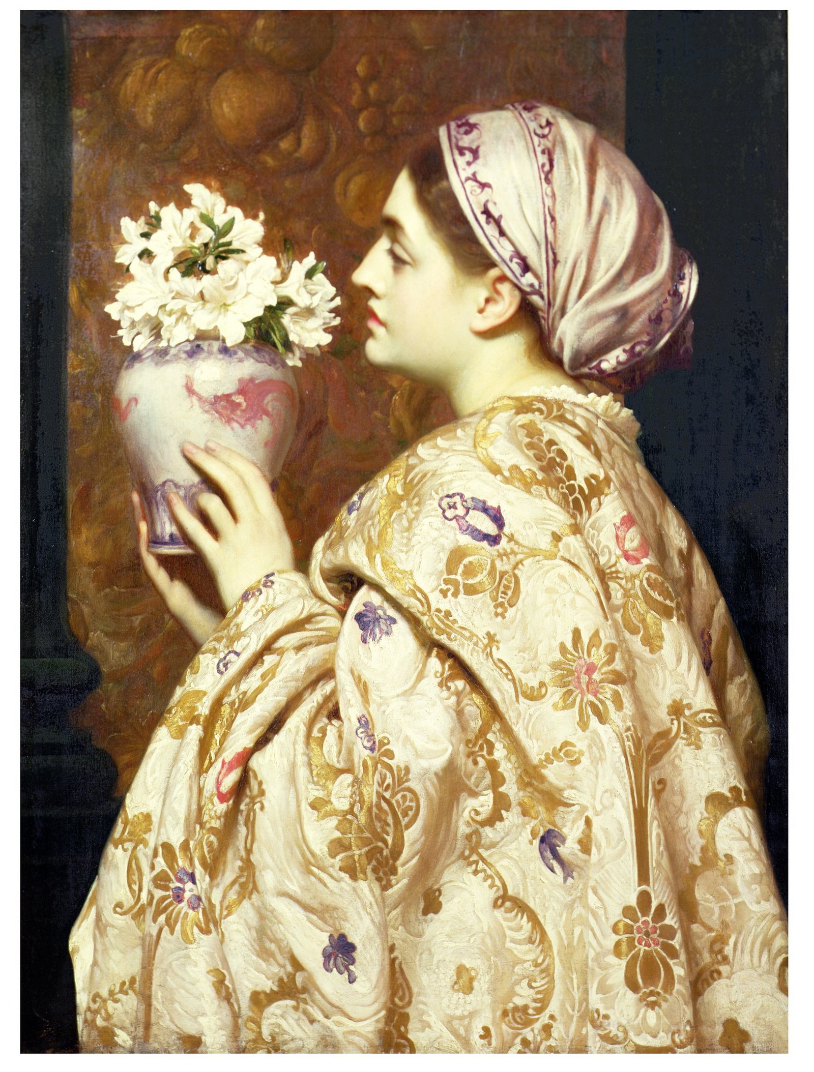 Frederic, Lord Leighton, Adelige aus Venedig, um 1865, Leighton House Museum, London